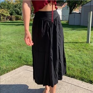 Black Aritzia Maxi Skirt, XS